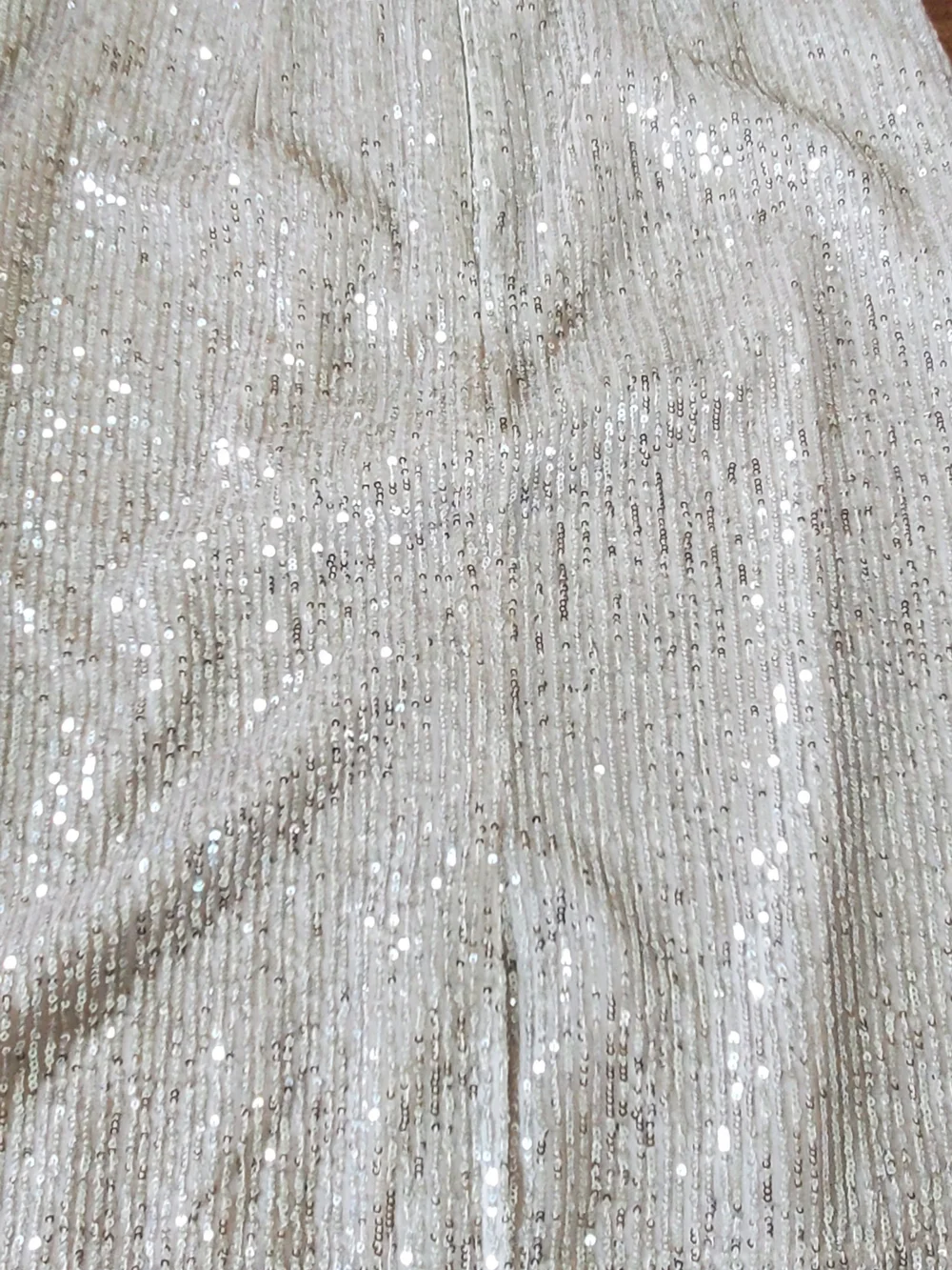 LOFT Blush Sequin Pencil Skirt Size 4